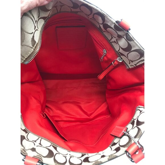 Coach Hamptons Beige Signature Canvas Book Tote Bag - Picture 11 of 11